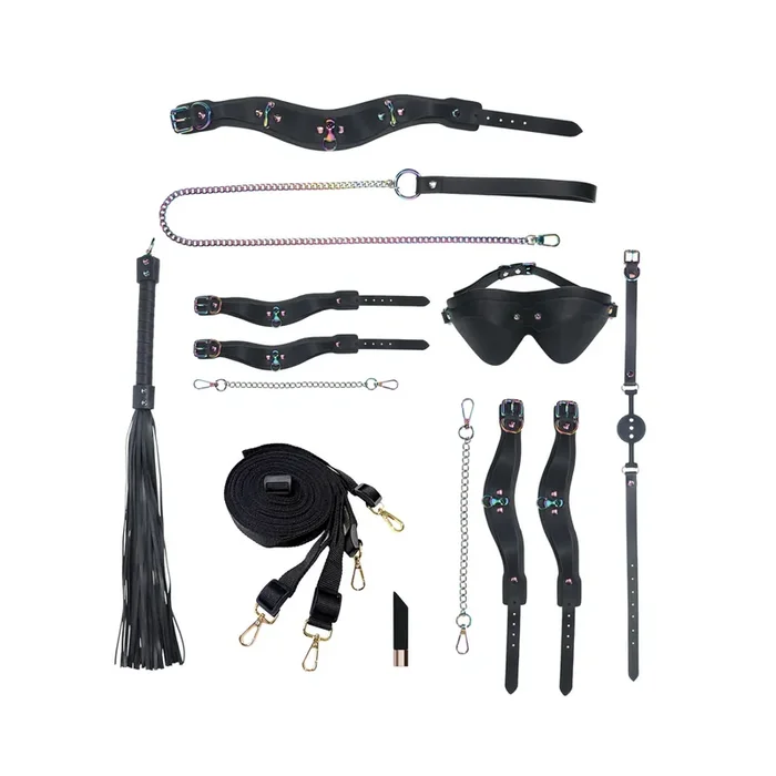 Venedig Kollektion – Set mit Tasche – Schwarz