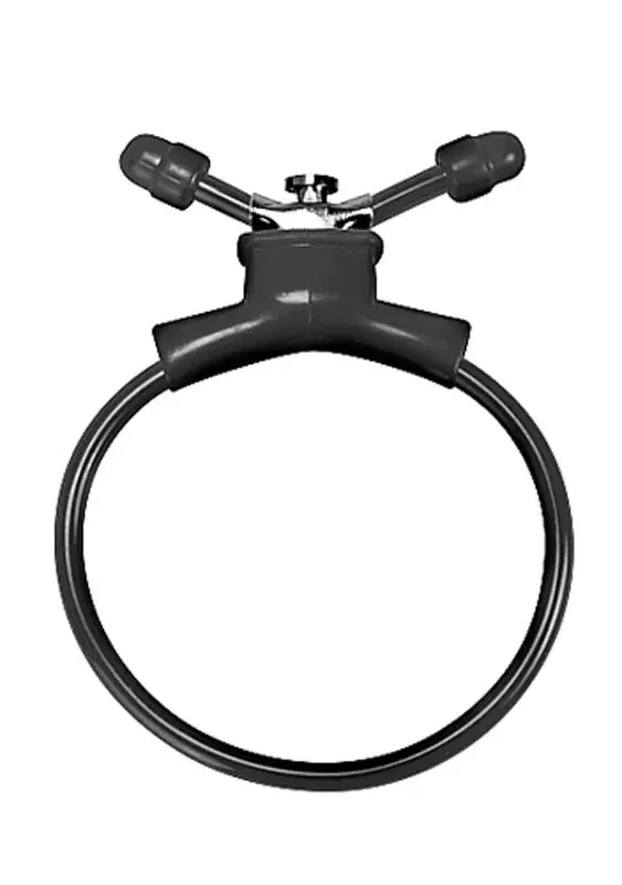 Verstellbarer Cockring in Schwarz