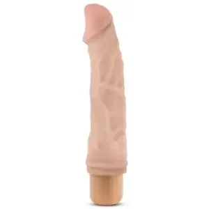 Vibe 6 Dr Skin Vibrating Dildo 18 x 4 cm