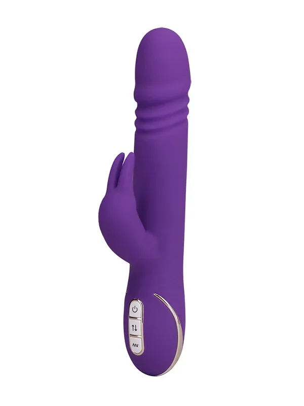 Vibe Couture Rabbit Skater Bunny-Vibrator mit Stoßfunktion, lila