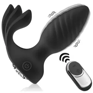 Vibrant Curved Plug Conik 8 x 3,5 cm Schwarz