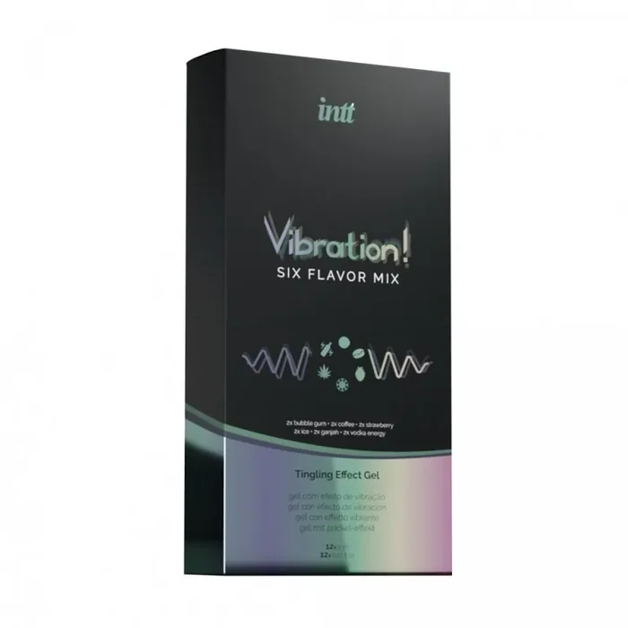 Vibrationen! Set mit 6 Arten prickelnden Gels