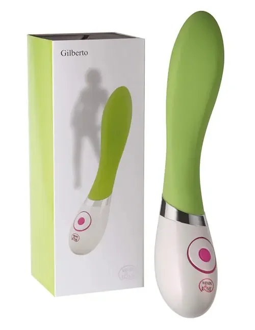 Vibrator Gilberto grün/ weiß
