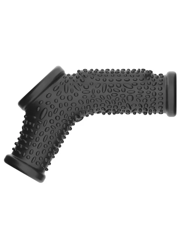 Vibrierender Penis- und Hodensleeve – Drip Knights Ring