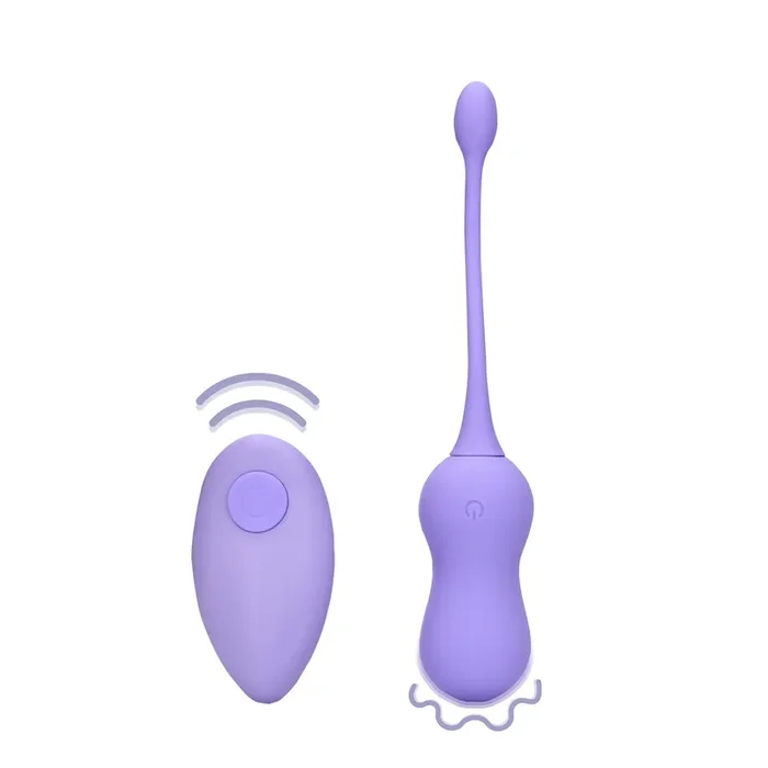 Vibrierendes Ei mit Fernbedienung – Violette Harmonie