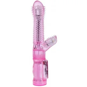 Vibro Rabbit Thorny 20 x 3,5 cm Pink