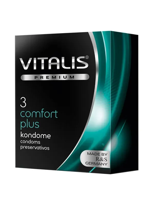 Vitalis Comfort Plus Kondome 3er Pack