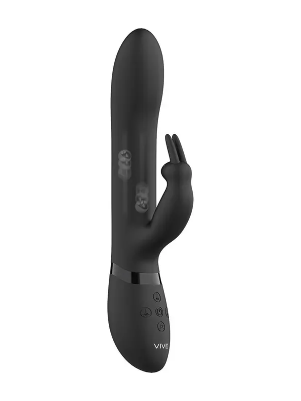 Vive Amoris Bunnyvibrator, schwarz