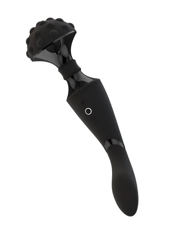 Vive Shiatsu Wand-/G-Punkt-Vibrator, schwarz