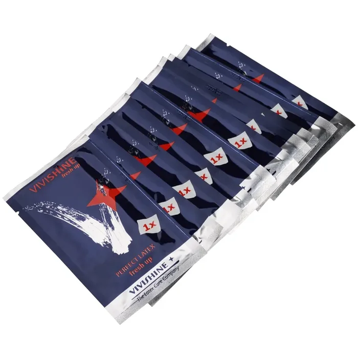 Vivishine Latex Frischetücher 10 Stk
