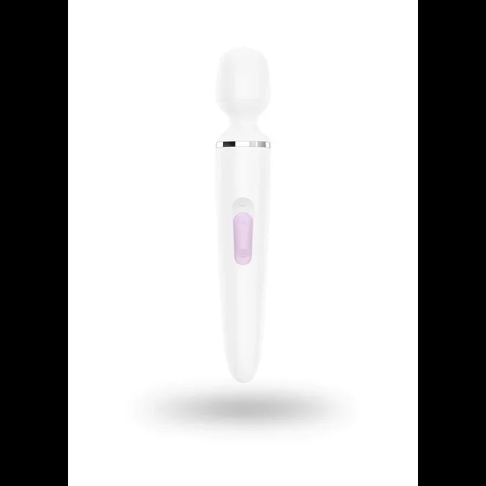 Wand-er Woman – Wand Vibrator – White/Chrome