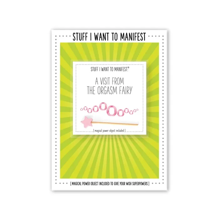 Warm Human – Manifest Greeting Card – Orgasm