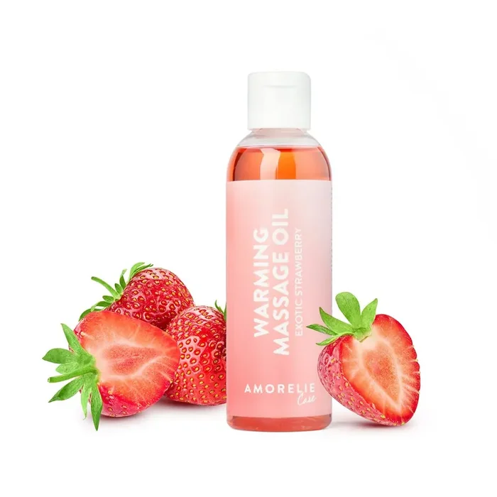 Wärmendes Massageöl Strawberry – 100 ml