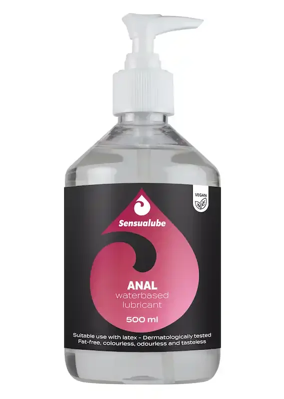 Wasserbasiertes Schmiermittel Sensualube Anal 500ml