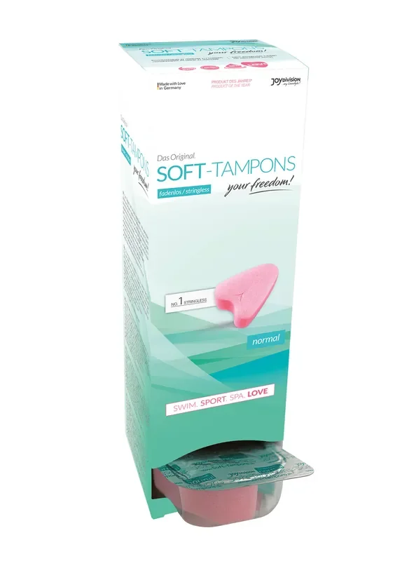 Weiche Tampons Normal, Schachtel mit 10 Stück
