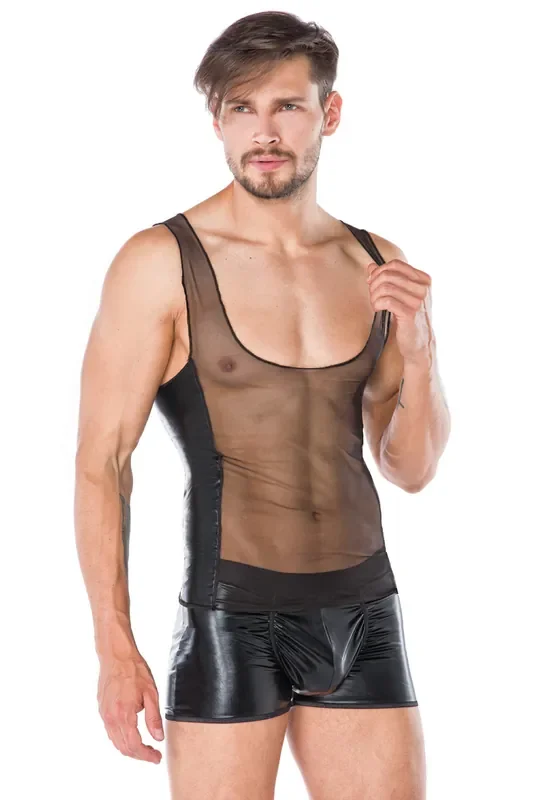 Wetlook Boxershorts und Shirt (Grösse S-M)