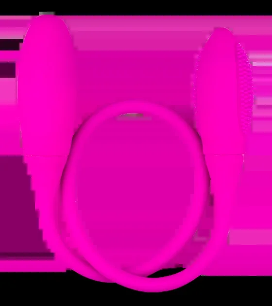 Wiederaufladbares Doppel-Vibro-Ei