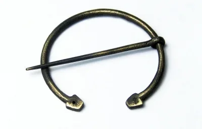 Wikinger Fibel aus Eisen