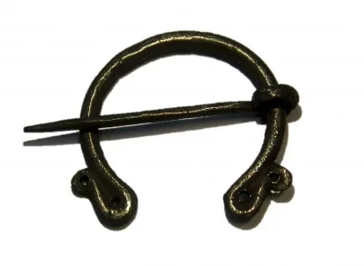 Wikinger Schlaufen Fibel klein
