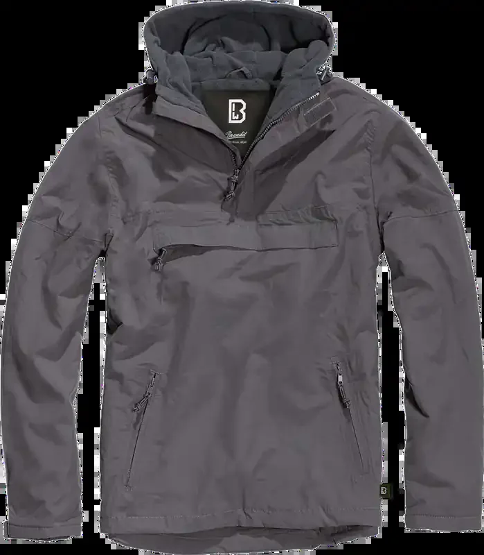 Windbreaker (Grösse S, Farbe Anthrazit)