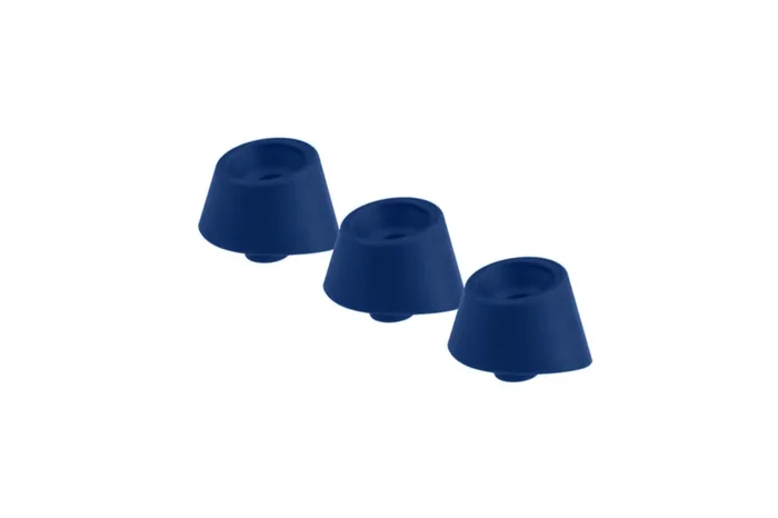 Womanizer Ersatzkappen für Duo – Größe M – Blaubeere – 3-teilig