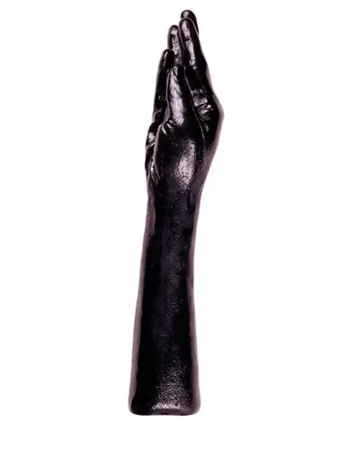 X-MAN Hand m. Arm schwarz 39cm lang