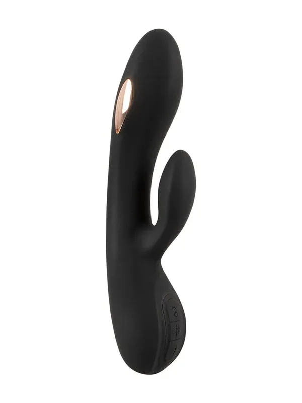 XOUXOU E-Stim Bunny-Vibrator, schwarz