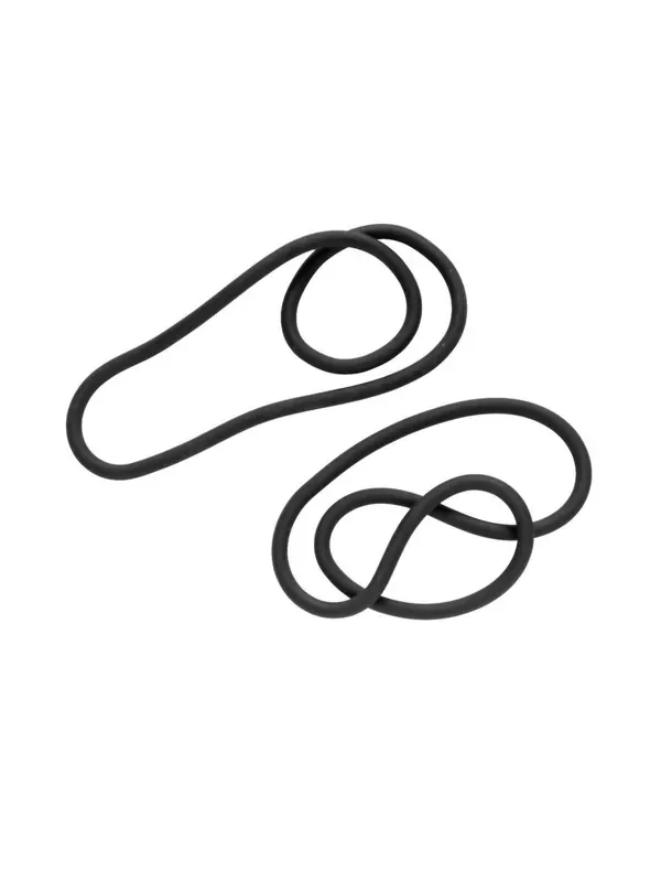 Xplay Gear Wrap Ring Slim Cockring 2er Set, schwarz