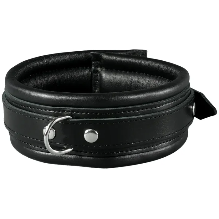 XX-DreamsToys Schwarzes Lederhalsband