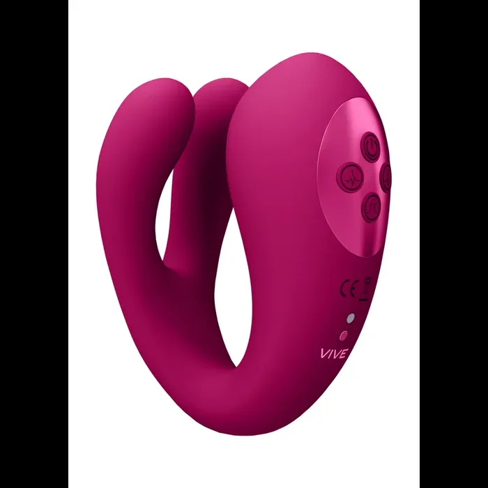 Yoko – Triple Action Vibrator Dual Prongs with Clitoral Pulse Wave