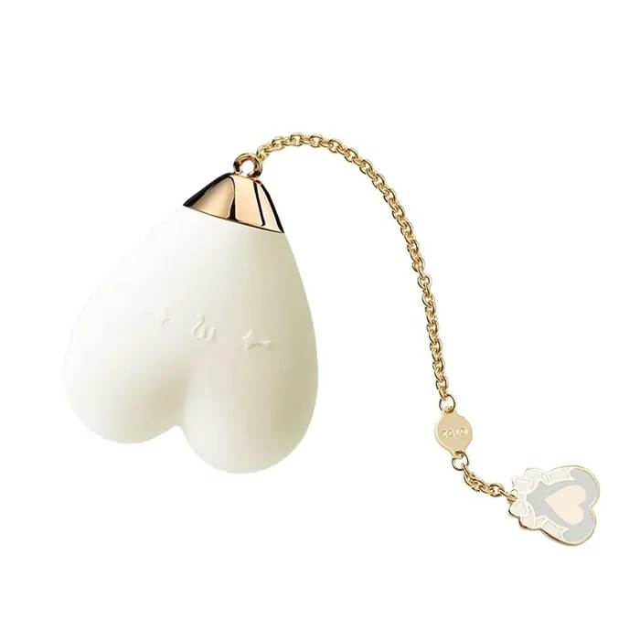 Zalo – Baby Heart Personal Massager Vanilla White
