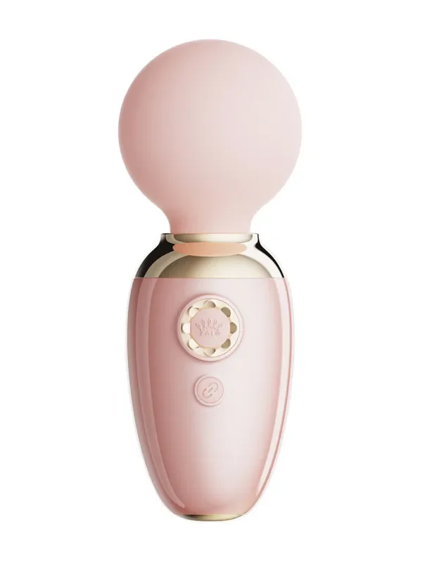 Zalo Ava Smart Mini Wand Vibrator mit Wärmefunktion, rosa
