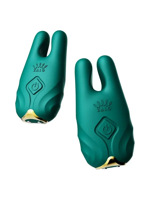 Zalo Nave Vibro-Nippelklemmen, turquoise green