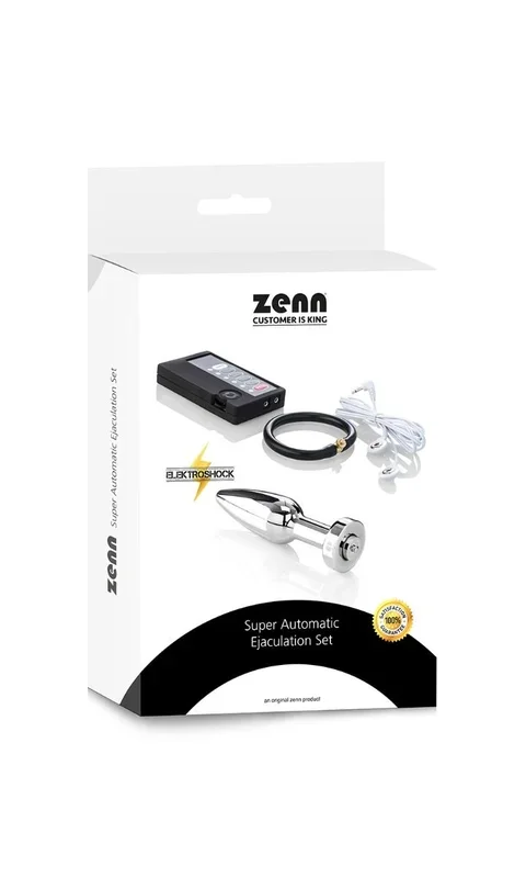 Zenn Super Automatic Ejaculation Set – Butt Plug „Bolt“