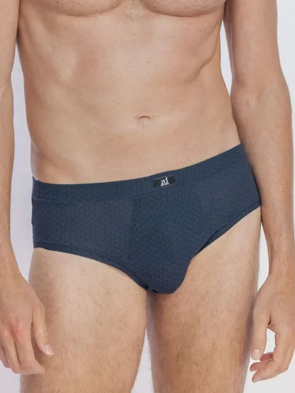 Zero Defects Lux Marino Minibrief, navy