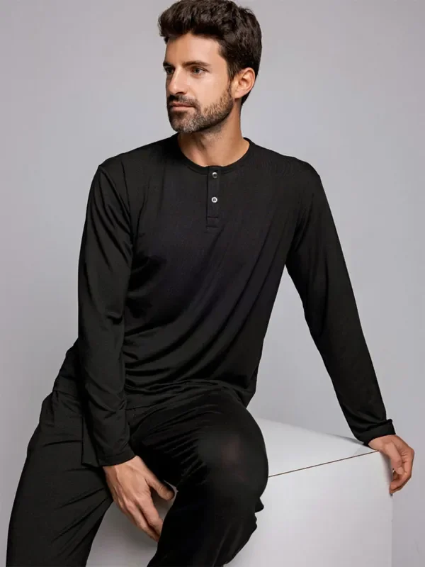 Zero Defects Negro Pyjama, schwarz
