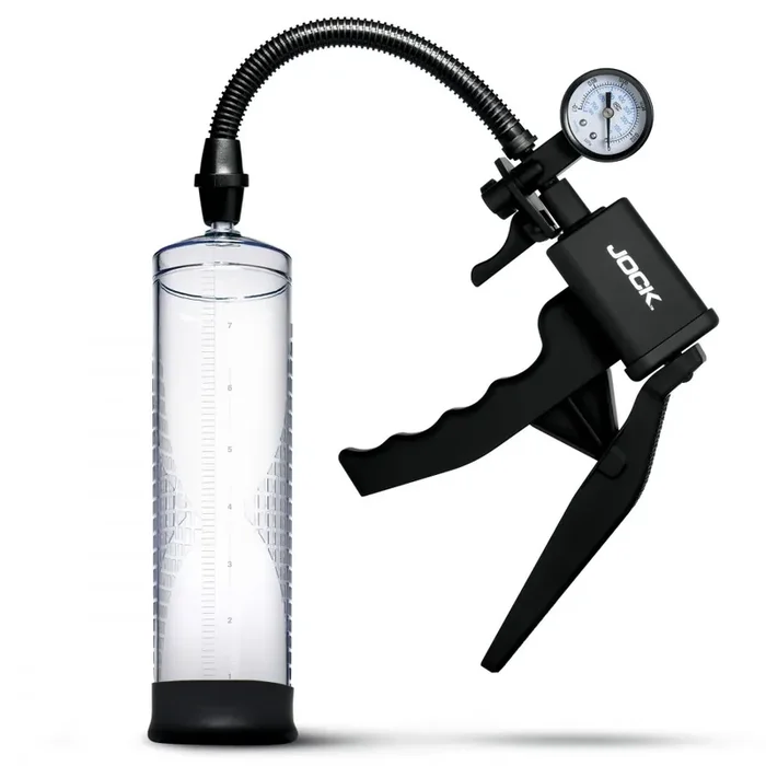 Zuggriff-Penis-Pumpe mit Manometer